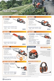 Offre Casque dans le catalogue Husqvarna du moment à la page 18