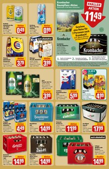 Krombacher im REWE Prospekt "Dein Markt" mit 38 Seiten (Braunschweig)