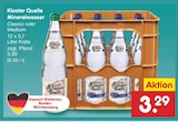 Mineralwasser Classic Angebote von Kloster Quelle bei Netto Marken-Discount Stuttgart für 3,29 €