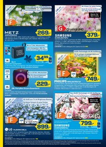 Fernseher im EURONICS Prospekt "GENAU RICHTIG. BUNTE AUSWAHL. DUFTE PREISE." mit 10 Seiten (Fulda)