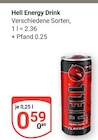 Energy Drink im Angebot bei GLOBUS in Gotha Energy Drink Angebote von Hell bei GLOBUS Gotha für 0,59 €