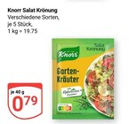 Salat Krönung im Angebot bei GLOBUS in Braunschweig Salat Krönung Angebote von Knorr bei GLOBUS Braunschweig für 0,79 €