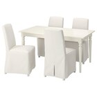 Tisch und 4 Stühle weiß/Inseros weiß von INGATORP / BERGMUND für 728,96 € bei IKEA im Angebot Tisch und 4 Stühle weiß/Inseros weiß von INGATORP / BERGMUND im aktuellen IKEA Prospekt