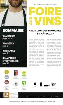 Prospectus Spar à Vitrac-en-Viadène, "Foire aux vins", 12 pages de promos valables du 04/09/2024 au 15/09/2024