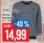 Herren-Sweatshirt bei Kaufhaus Stolz im Prospekt "" für 14,99 €