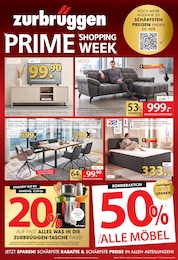 Zurbrüggen Prospekt für Oberhausen mit 24 Seiten Zurbrüggen Prospekt für Oberhausen: "PRIME SHOPPING WEEK", 24 Seiten, 05.09.2026 - 12.09.2026