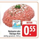 EDEKA - Hackepeter Angebot im Prospekt Hackepeter bei EDEKA im Prospekt "" für 0,55 €