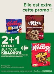 Offre Kellogg's dans le catalogue Carrefour Proximité du moment à la page 9