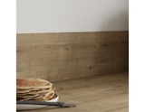 Promo Crédence effet chêne L.240 x H.20 cm x Ep. 8 mm à 24,90 € dans le catalogue Brico Dépôt à Mées