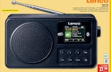 Digitalradio PDR-033 Angebote von Lenco bei Marktkauf Leipzig für 27,99 €