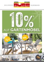 Möbel Buss Prospekt für Aschendorf mit 24 Seiten Möbel Buss Prospekt für Aschendorf: "10% auf Gartenmöbel!", 24 Seiten, 11.06.2021 - 03.07.2021