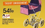 Landau élégance - Arias en promo chez Migros France Annemasse à 54,99 €