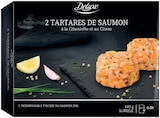 2 tartares de saumon - DELUXE en promo chez Lidl Quimper à 2,99 €