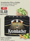 Krombacher Pils oder Radler Angebote von Krombacher bei EDEKA Hilden für 11,49 €