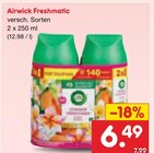 Freshmatic von Airwick für 6,49 € bei Netto Marken-Discount im Angebot Freshmatic von Airwick im aktuellen Netto Marken-Discount Prospekt