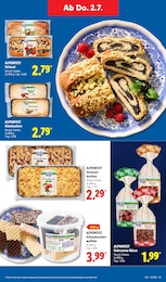 Käsekuchen Angebot im aktuellen Lidl Prospekt auf Seite 57