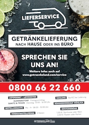Durst.de Getränkemärkte Prospekt der aktuellen Woche mit 2 Seiten, gültig von 15.08.2026 bis 28.08.2026, in Elmenhorst/Lichtenhagen und Umgebung Aktueller Durst.de Getränkemärkte Prospekt in Elmenhorst/Lichtenhagen und Umgebung, "Du bestellst. Durst liefert." mit 2 Seiten, 15.08.2026 - 28.08.2026