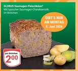 GLOBUS Heßheim Prospekt mit  im Angebot für 2,00 €