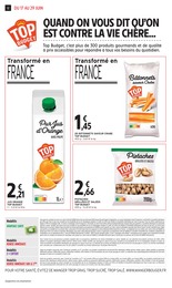 Prix et réduction Orange À Jus dans le prospectus Intermarché en cours Offre Orange À Jus dans le catalogue Intermarché du moment à la page 12