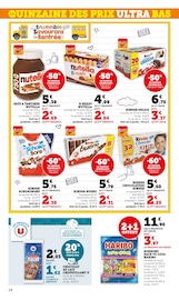 Kinder Angebote im Prospekt "LA QUINZAINE DES PRIX ULTRA BAS SPÉCIAL RENTRÉE" von Super U Kinder Angebote im Prospekt "LA QUINZAINE DES PRIX ULTRA BAS SPÉCIAL RENTRÉE" von Super U auf Seite 14