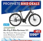 Alu-City-E-Bike Genießer 3.3 im Angebot bei ALDI Nord in Kiel Alu-City-E-Bike Genießer 3.3 Angebote von prophete bei ALDI Nord Kiel für 1.199,00 €