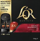 Café capsules double splendente Barista - L’OR en promo chez Casino Supermarchés Carcassonne à 3,20 €