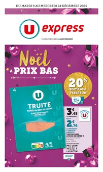 Promo Poisson dans le catalogue U Express du moment à la page 1
