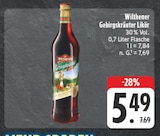 Gebirgskräuter Likör Angebote von Wilthener bei EDEKA Bautzen für 5,49 €