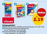 Reinigungshelfer Angebote von Vileda bei Penny Mülheim für 2,19 €