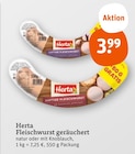 Fleischwurst geräuchert von Herta im aktuellen tegut Prospekt für 3,99 €