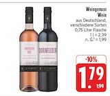 Dornfelder Rosé im Angebot bei E center in Bayreuth Dornfelder Rosé Angebote von Weingenuss bei E center Bayreuth für 1,79 €