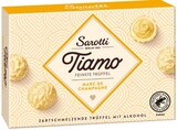 Tiamo Feisnte Trüffel Pralinen Marc de Champagne Angebote von Sarotti bei REWE Nordhorn für 1,99 €