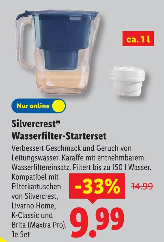 Wasserfilter-Starterset