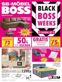 Sitzmöbel im SB Möbel Boss Prospekt "BLACK BOSS WEEKS" mit 12 Seiten (Braunschweig)