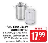 Basic Brillant Spargeltopf Angebote von ELO bei E center Nürtingen für 17,99 €
