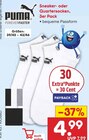 Sneaker- oder Quartersocken im Angebot bei Netto Marken-Discount in Schwabach Sneaker- oder Quartersocken Angebote von PUMA bei Netto Marken-Discount Schwabach für 4,99 €