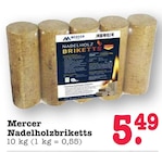Nadelholzbriketts Angebote von Mercer bei E center Baden-Baden für 5,49 €
