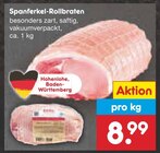 Spanferkel-Rollbraten Angebote von Hohenlohe, Baden-Württemberg bei Netto Marken-Discount Albstadt für 8,99 €