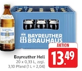 E center - Bayreuther Hell Angebot im Prospekt Bayreuther Hell bei E center im Prospekt "" für 13,49 €