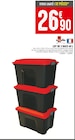 Promo Lot de 3 bacs 60 L à 26,90 € dans le catalogue Batkor à Bobigny