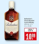 Finest Blended Scotch Whisky im Angebot bei Marktkauf in Filderstadt Finest Blended Scotch Whisky Angebote von Ballantine's bei Marktkauf Filderstadt für 10,99 €