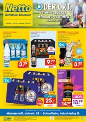 Aktueller Netto Marken-Discount Prospekt mit Wasser, "DER ORT, AN DEM DU IMMER AUSGEZEICHNETE PREISE FINDEST.", Seite 1