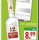 OUZO 12 oder 12 GOLD ANIS LIQUEUR Angebote von Ouzo bei Marktkauf Coesfeld für 8,99 €