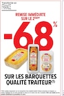 Intermarché Hyper Mellac - Promo 68% de remise immédiate sur le 2ème sur les barquettes qualité traiteur Promo 68% de remise immédiate sur le 2ème sur les barquettes qualité traiteur à dans le catalogue Intermarché Hyper à Mellac