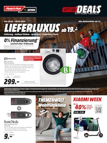 Aktueller MediaMarkt Saturn Prospekt "Let's Go Deals - Lieferluxus" Seite 1 von 16 Seiten