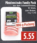 Minutensteaks Family Pack bei EDEKA im Neustadt Prospekt für 5,55 €