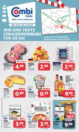 Aktueller combi Supermärkte Prospekt für Halle: Markt - Angebote mit 24} Seiten, 22.04.2024 - 27.04.2024
