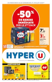 Prospectus Supermarchés Hyper U en cours à Richemont et alentours, "Hyper U", 28 pages, 16/07/2025 - 27/07/2025 Catalogue Supermarchés Hyper U en cours à Richemont et alentours, "Hyper U", 28 pages, 16/07/2025 - 27/07/2025