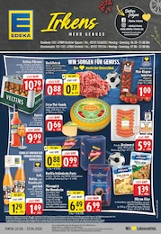 EDEKA Prospekt für Krefeld: "Aktuelle Angebote", 24 Seiten, 22.06.2026 - 27.06.2026