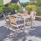 Table fixe Evasion aluminium 4 places - Hespéride - Maxi Bazar Table fixe Evasion aluminium 4 places - Hespéride à 229,00 € dans le catalogue Maxi Bazar